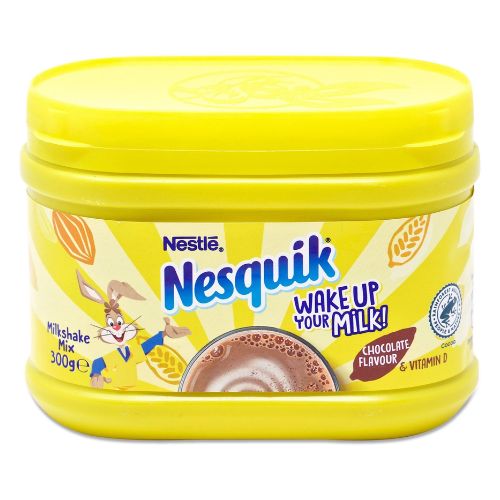 Nestle Nesquik Milkshake Mix Chocolate Flavour 300g Chocolate Nestle   