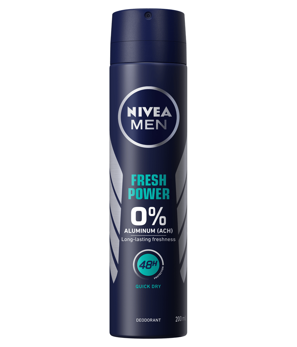 Nivea Men Fresh Power Deodorant No Aluminium 200ml — FabFinds