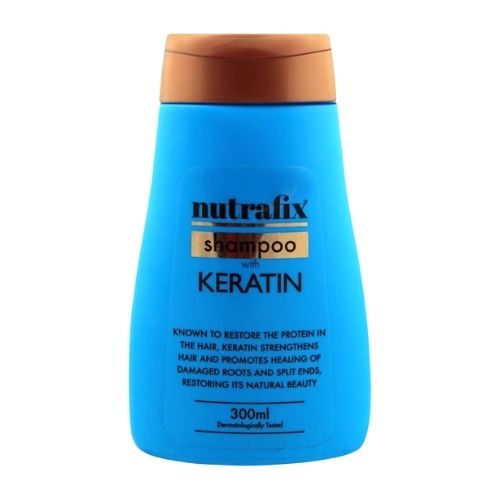 Nutrafix Shampoo With Keratin 300ml Shampoo & Conditioner nutrafix   