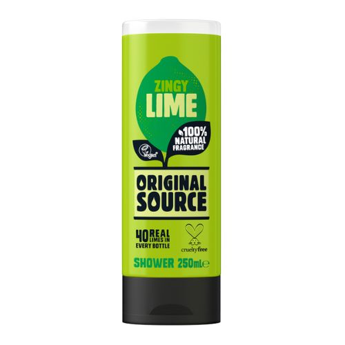 Original Source Zingy Lime Shower Gel 250ml Shower Gel & Body Wash Original Source   