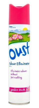 Oust Odour Eliminator Garden Fresh Spray Air Freshener 300ml Air Fresheners & Re-fills Oust   