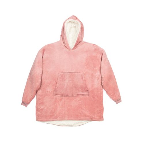 Ultra Plush Blanket Hoodie Assorted Colours Throws & Blankets love to laze Pink  