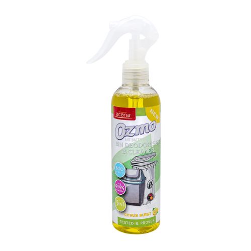 Ozmo Citrus Burst Antibacterial Bin Deodoriser & Cleaner 400ml Bin Cleaners & Accessories Ozmo   