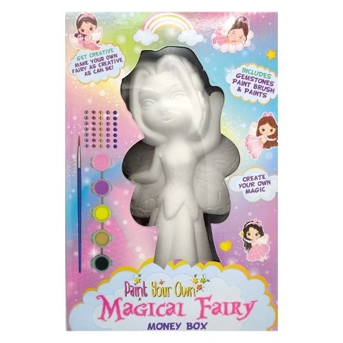 Paint Your Own Magical Fairy Money Box Arts & Crafts FabFinds   
