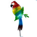 Garden Exotic Parrot Bird Stake Decoration Garden Decor FabFinds   