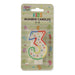 Party Time Kids Number Birthday Candles 0-9 Birthday Candles PS Imports No.3  