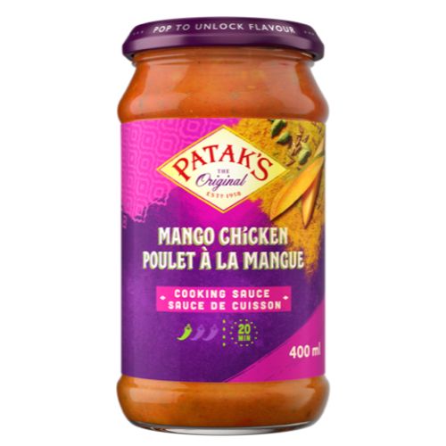 Patak's Mango Chicken Cooking Sauce 400ml Cooking Ingredients Patak's   