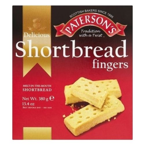 Paterson's Shortbread Fingers 300g Biscuits & Cereal Bars Paterson's   