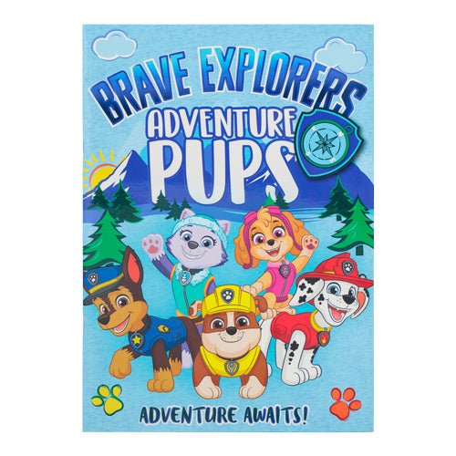 Paw Patrol Brave Explorers A4 Colouring Pad Arts & Crafts TDL   