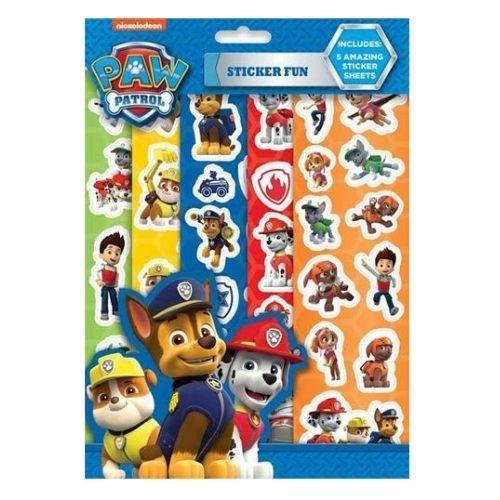 Paw Patrol Lets Dig It Sticker Fun Pack Kids Stationery Nickelodeon   