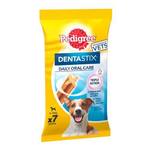 Pedigree Dentastix Daily Oral Care For Small Dogs x 7 110g Dog Food & Treats Pedigree   