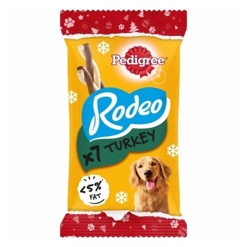 Pedigree Rodeo Treats Turkey Sticks 7 Pk 123g Dog Treats Pedigree   