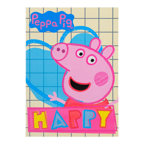 Peppa Pig A4 Happy Colouring In Pad Arts & Crafts TDL   