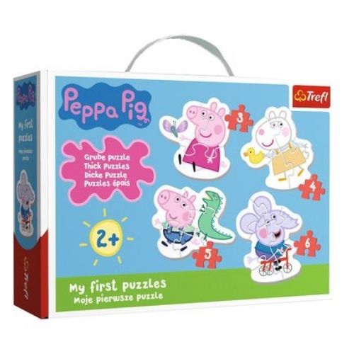 Peppa Pig My First Puzzles 4 Pk Games & Puzzles Trefl   