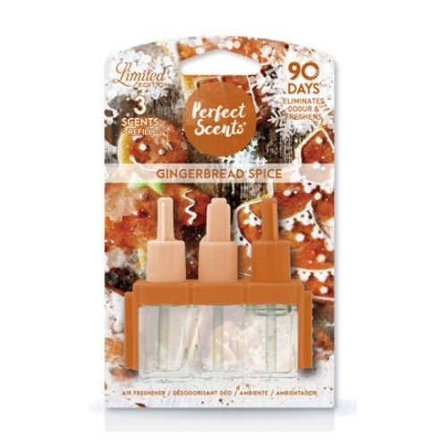 Perfect Scents Gingerbread Spice Refill Air Freshener 20ml Assorted Pa ...