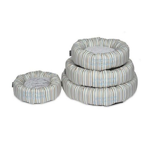 Petface Sandpiper Stripe Round Pet Bed Assorted Sizes Petcare Petface   