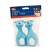 Squeaky Doggy Animal Pet Toy 2 Pack Dog Toys Pet Touch Blue  