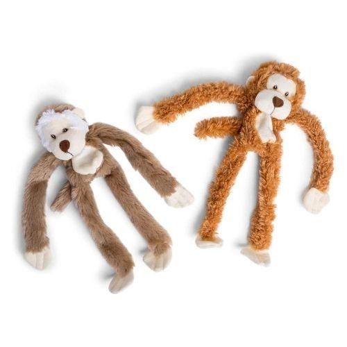 PetFace Monkey Chums Dog Toy Dog Toys Pet Face Brown  