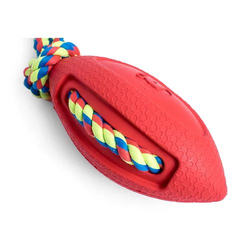 Petface Toyz Rugby Tugger Small Dog Toy Dog Toy Pet Face   