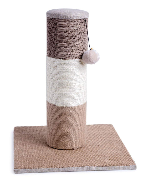 Petface Tri Colour Cat Scratching Post Cat Scratchers Petface   