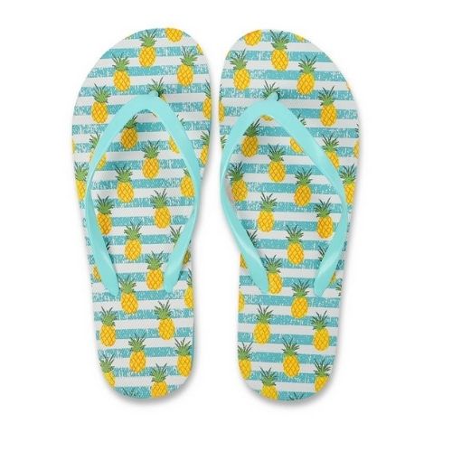Ladies Pineapple Flip Flops Assorted Sizes Summer FabFinds   