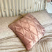 Coloroll Pink Velvet Cushion 50cm x 50cm Cushions Coloroll   
