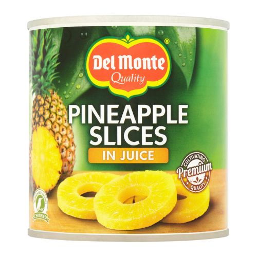 Del Monte Pineapple Slices In Juice 435g Soft Fruits Del Monte   