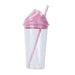 Colourful Ice Cream Shaped Drink Cup Mugs PMS Pink  