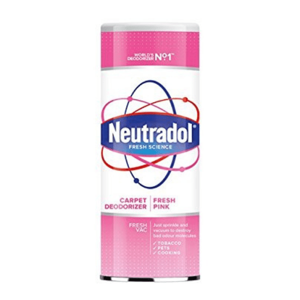 Neutradol Fresh Pink Carpet Freshener Powder 350g Floor & Carpet Cleaners Neutradol   