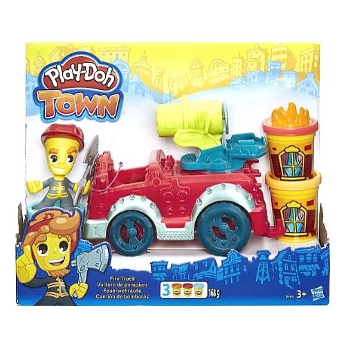 Play-Doh Town Fire Truck Arts & Crafts Hasbro   
