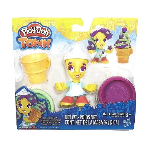 Play-Doh Town Ice Cream Girl Play Kit Arts & Crafts Hasbro   