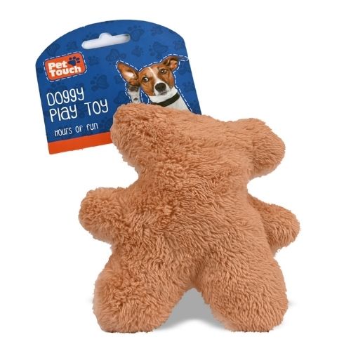 Pet Touch Doggy Soft Play Toy Assorted Designs Dog Toy Pet Touch Teddy  