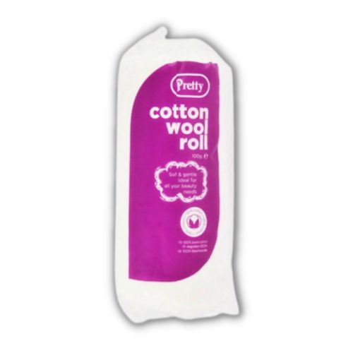 Soft & Gentle 100 Cotton Wool Roll 100g FabFinds