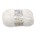 Pretty Baby Chunky Knitting Yarn Assorted Colours 100g Knitting Yarn & Wool FabFinds White, pink, blue mix  