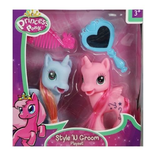 Princess Pony Style 'N Groom Playset Toys Toy Universe   