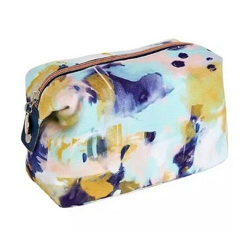 Watercolour Print Cosmetic Bag Beauty Accessories FabFinds   