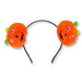 Halloween Evil Pumpkin Pom Pom Headband Halloween Accessories FabFinds   
