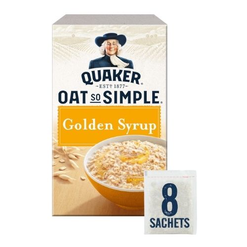 Quaker Oats So Simple Golden Syrup 8 Pk Cereals Quaker   