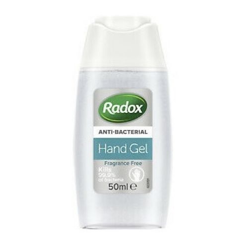Radox Anti-Bacterial Hand Sanitiser Gel 50ml — FabFinds