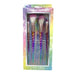 Magical Rainbow Unicorn Makeup Brush 4 Piece Set Make-up Brushes & Applicators fabfinds   
