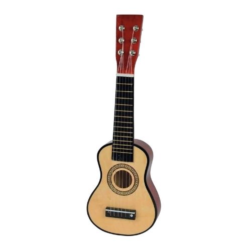 Kids Wooden Guitar Realistic Musical Instrument Toys FabFinds   