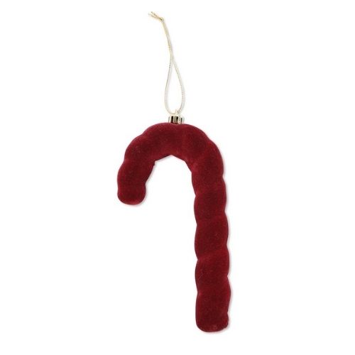 Red Velvet Christmas Candy Cane Hanger Christmas Decorations FabFinds   