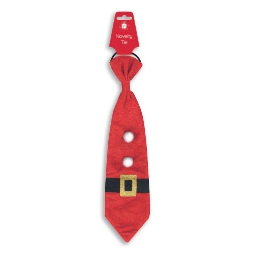 Christmas Character Novelty Long Tie Assorted Designs Christmas Accessories Anker Santa Claus  