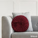 Home Collection Round Scatter Cushion 35cm x 9cm Cushions Home Collection   