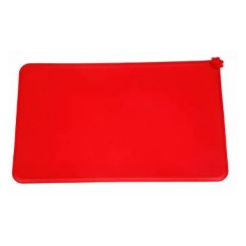 Hounds Stylish Silicon Spill Pet Mat Pet Cleaning Supplies Hounds Red  