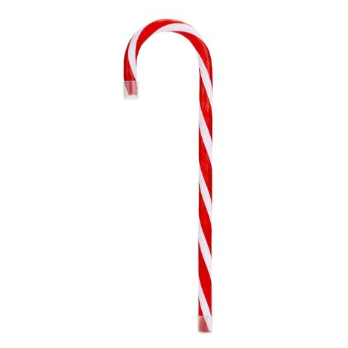 Red & White Light Up Candy Cane 46cm Christmas Decorations Snow White   
