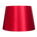 Plain Sateen Lamp Shade Home Lighting FabFinds Red  