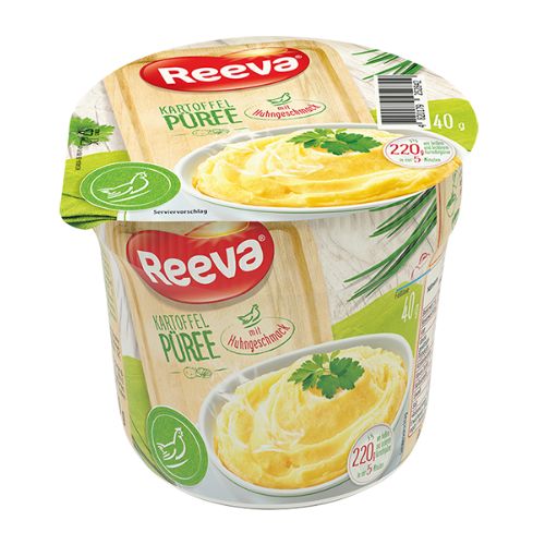 Reeva Mashed Potato Pot Chicken Flavour 40g Cooking Ingredients Reeva   