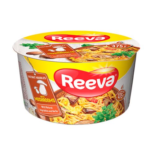 Reeva Instant Noodles With Mushrooms 75g Pasta, Rice & Noodles Reeva   