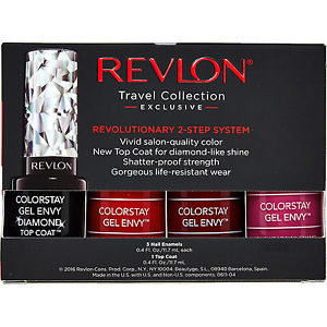 Revlon Colorstay Gel Nail Enamels 4-Pk Passion Edition Nail Polish revlon   